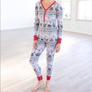 Hanna Andersson women’s Star Wars Fair Isle pajama set—size M
